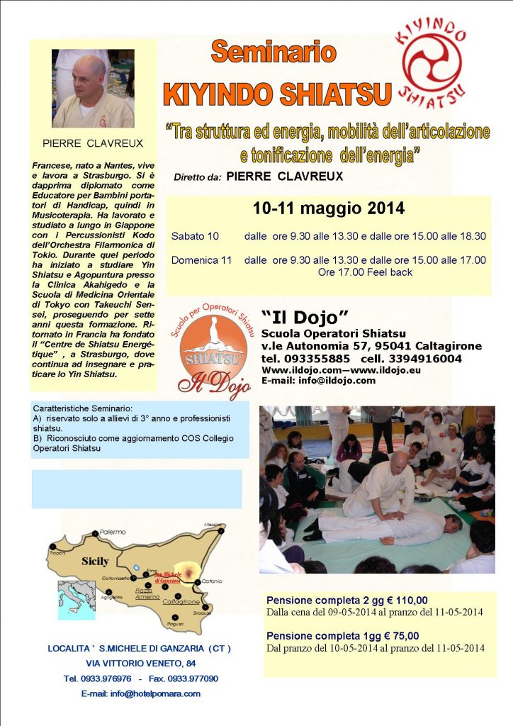 KIYINDO SHIATSU “Tra struttura ed energia, mobilità dell’articolazione e tonificazione dell’energia”