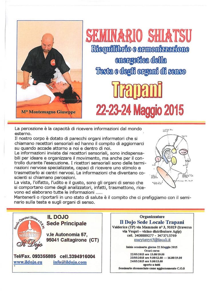 Riequilibrio e armonizzazione energetica della testa e degli organi di senso