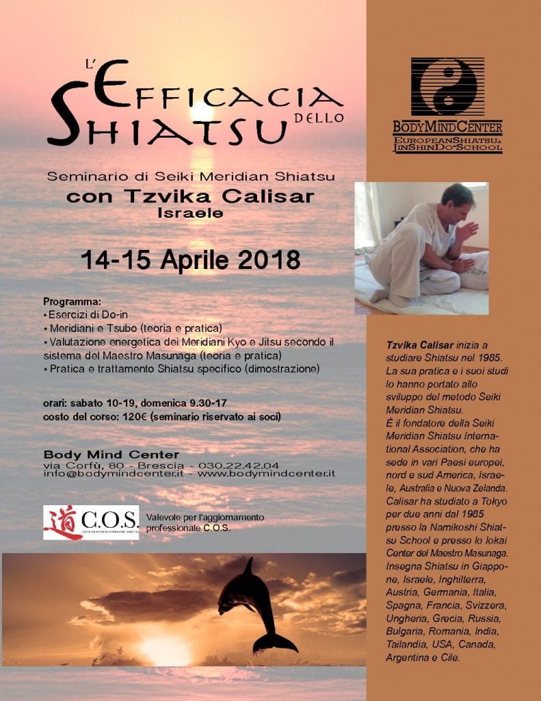 L’efficacia dello Shiatsu