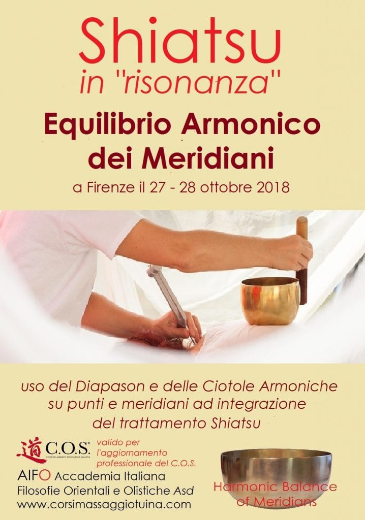 Shiatsu in risonanza. Equilibrio armonico dei meridiani