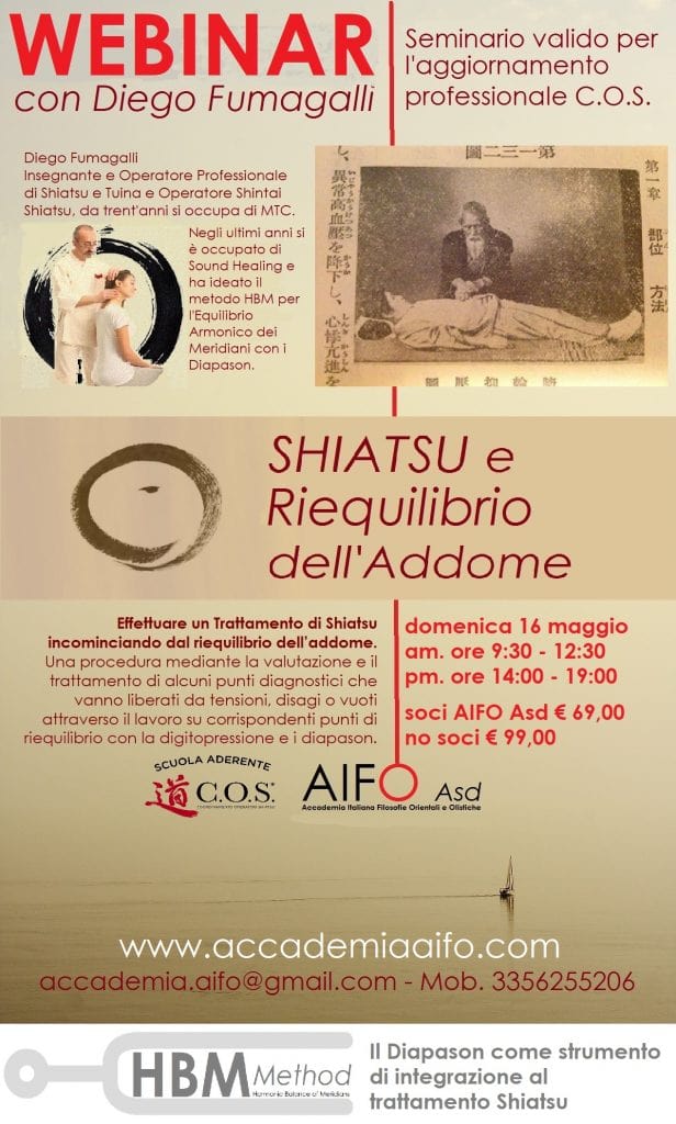 Shiatsu e riequilibrio dell’addome